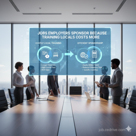 Jobs Employers Sponsor Because Training Locals Costs More