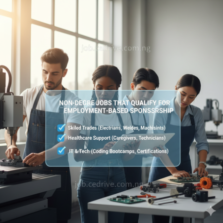 Non-Degree Jobs That Qualify for Employment-Based Sponsorship