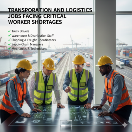 Transportation and Logistics Jobs Facing Critical Worker Shortages